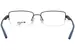 Columbia C5007 Eyeglasses Men's Semi Rim Rectangle Shape