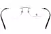 David Beckham DB 1166 Eyeglasses Men's Rimless Oval Shape