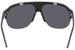 Diesel Men's DL0094 DL/0094 Retro Shield Pilot Sunglasses