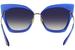 Dita Women's Stormy 22033 18K Gold Fashion Cat Eye Titanium Sunglasses