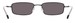 DKNY DK119S Sunglasses Women's Rectangle Shape
