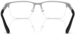 Emporio Armani EA1164 Eyeglasses Men's Semi Rim Rectangle Shape
