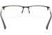 Emporio Armani Men's Eyeglasses EA1041 EA/1041 Half Rim Optical Frame