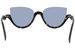 Fendi Women's N7376 N7376 0138/S Fashion Cateye Sunglasses