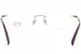 Flair Art Couture 9142 Eyeglasses Women's Rimless Rectangle Shape