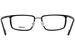 Flexon E1138 Eyeglasses Men's Full Rim Rectangle Shape