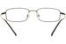 Flexon Men's Eyeglasses Memory Metal Titanium Full Rim Reading Glasses