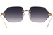 For Arts Sake Serpent-II-SF007 Sunglasses Women's Square Shape