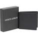 Giorgio Armani Men's Portafoglio Classico Genuine Leather Bi-Fold Wallet