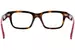 Gucci GG1865O Eyeglasses Full Rim Rectangle Shape