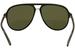 Gucci Men's GG0015S GG/0015/S 003 Fashion Retro Pilot Sunglasses