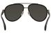 Gucci Men's Web GG0447S GG/0447/S Pilot Sunglasses