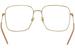 Gucci Women's Eyeglasses Gucci-Logo GG0445O GG/0445/O Full Rim Optical Frame