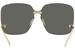 Gucci Women's GG0352S Fashion Square Sunglasses