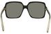 Gucci Women's GG0375S GG/0375/S Fashion Square Sunglasses