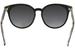 Gucci Women's Opulent Luxury GG0195SK GG/0195/SK Fashion Round Sunglasses