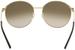 Gucci Women's Sensual Romantic GG0206SK GG/0206/SK Fashion Round Sunglasses