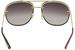 Gucci Women's Sensual Romantic GG0227S Fashion Pilot Sunglasses