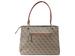 Guess Women's Jacqui Monogram Satchel Handbag