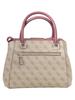 Guess Women's Logo Luxe Small Society Satchel Handbag