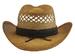 Henschel Men's Aussie Vented Straw Western Hat