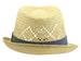 Henschel Men's Hawaiian Trim Straw Fedora Hat