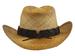 Henschel Men's Hiker Hand Stained Straw Western Hat