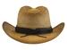 Henschel Men's Laced Trim Band Straw Western Hat