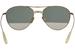 John Varvatos Men's V533 V/533 Pilot Sunglasses