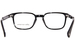 John Varvatos VJV433 Eyeglasses Men's Full Rim Rectangle Shape