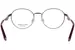 Judith Leiber Couture Demure Sun Eyeglasses Women's Full Rim Round Shape