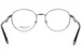 Judith Leiber Couture Demure Sun Eyeglasses Women's Full Rim Round Shape