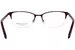 Judith Leiber Couture Rhythm Eyeglasses Women's Semi Rim Cat Eye