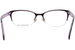 Kate Spade Ferrara Eyeglasses Women's Semi Rim Rectangle Shape