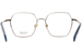 Kate Spade KS-Helka-2/G/T Titanium Eyeglasses Women's Full Rim Rectangle Shape
