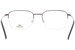 Lacoste L2254 Eyeglasses Frame Men's Semi Rim Rectangular