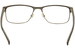 Lacoste L2217 Eyeglasses Men's Full Rim Rectangle Shape