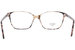 Lafont Paris Delicate Eyeglasses Women's Full Rim Rectangle Shape