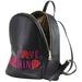 Love Moschino Women's Embroidered Rose Backpack Bag