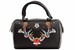 Love Moschino Women's Printed Saffiano Satchel Handbag