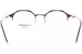 Lumiere 6545 Eyeglasses Women's Semi Rim Round Shape