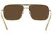Maui Jim Men's Compass MJ714 MJ/714 Fashion Pilot Polarized Sunglasses