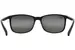 Maui Jim Polarized Hulili 672 Sunglasses Men's Rectangle Shape
