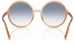 Miu Miu MU B02S Sunglasses Women's Round Shape