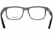 Mont Blanc MB0434O Eyeglasses Men's Full Rim Rectangle Shape
