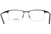 Morel Planck-5 Eyeglasses Men's Semi Rim Rectangle Shape