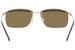 Mustang Men's Mach 0404 Fashion Rectangle Sunglasses