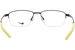 Nike 6045 Eyeglasses Men's Full Rim Rectangle Shape