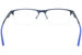 Nike 8045 Eyeglasses Men's Semi Rim Rectangle Shape