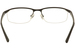 Nike Men's Eyeglasses 6037 Half Rim Titanium Optical Frame